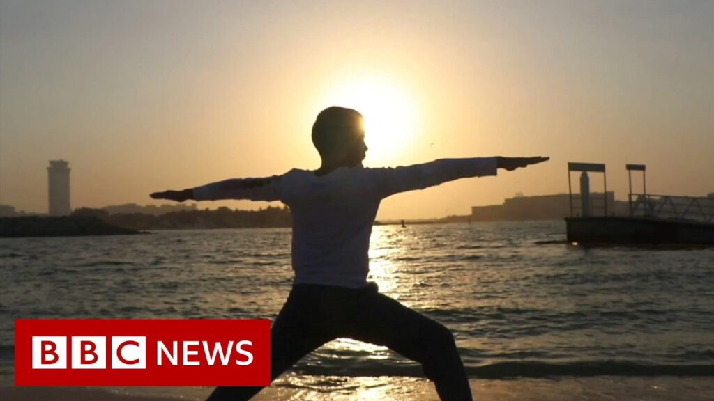 10-year-old boy becomes youngest certified yoga instructor – BBCNews