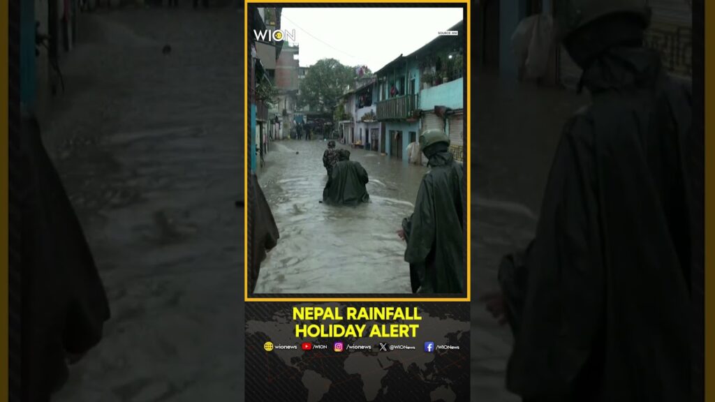 Nepal Declares Two-Day Public Holiday Amid Heavy Rainfall Warnings | WION Shorts