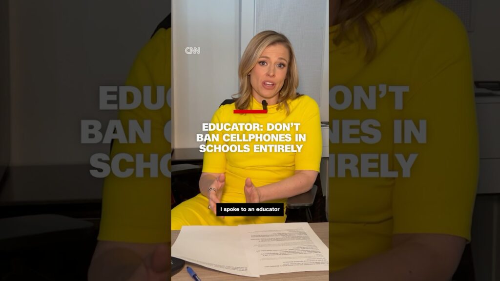 Educator: don’t ban cell phones in schools entirely