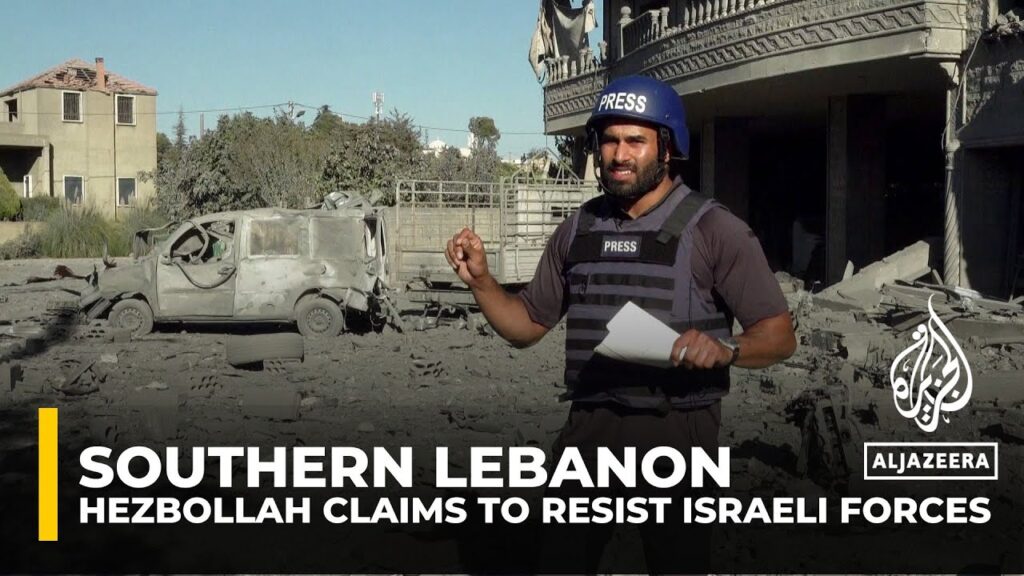 Hezbollah claims to resist Israeli forces in southern Lebanon, hindering ground operation progress
