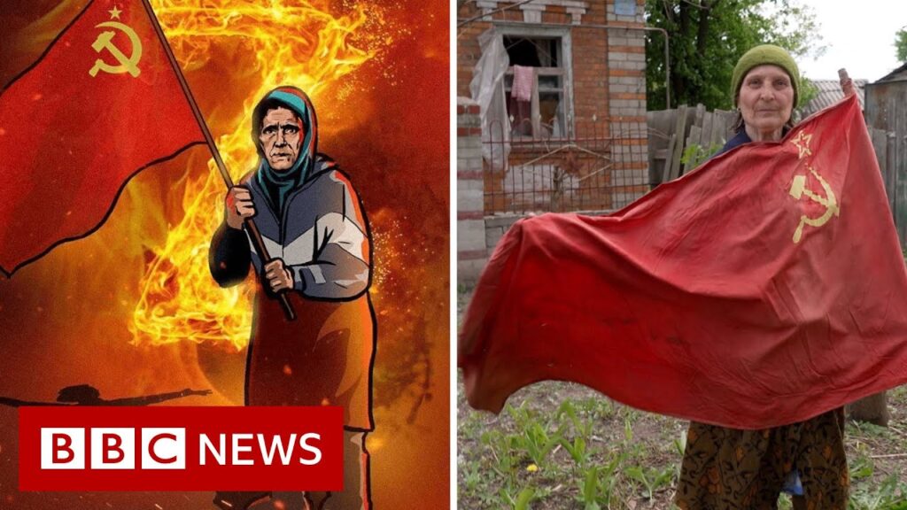 How a Ukrainian woman ‘Babushka-Z’ became a Russian propaganda icon – BBC News