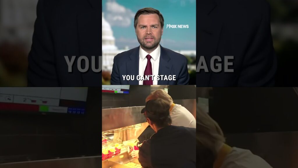 JD Vance on Trump’s McDonald’s visit: He showed his genuine interest in workers