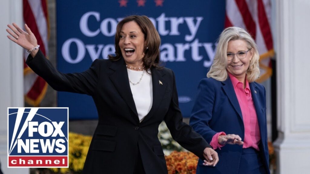 Kamala Harris, Liz Cheney campaign in key swing state