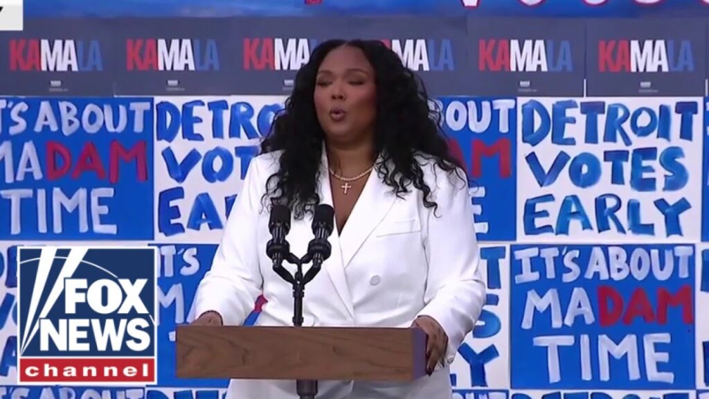 Lizzo shares confusing and offensive message at Kamala Harris’ rally Lizzo shares confusing and offensive message at Kamala Harris’ rally