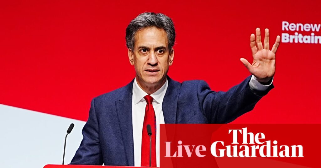 Miliband vows to ban fracking, labels Reform ‘ideological extremists’ and tells Musk to ‘get the hell out of our politics’ – live | Politics