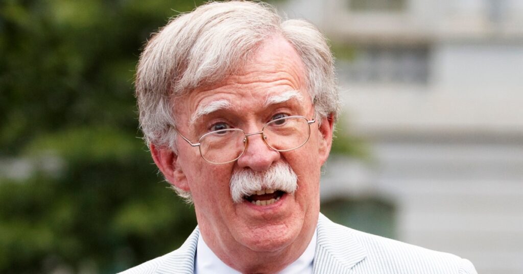 The political context for John Bolton’s indictment taints the entire proceedings