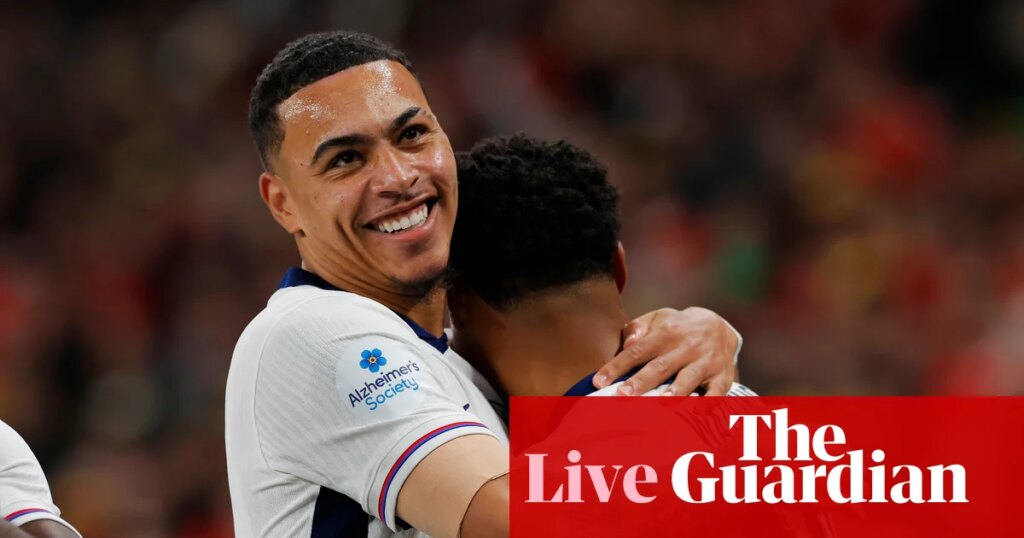 England 3-0 Wales: international football friendly – as it happened | Friendlies