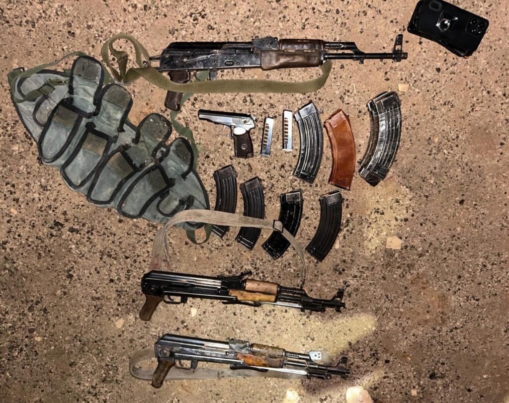 IDF says it busted attempt to smuggle firearms from Syria into Lebanon
