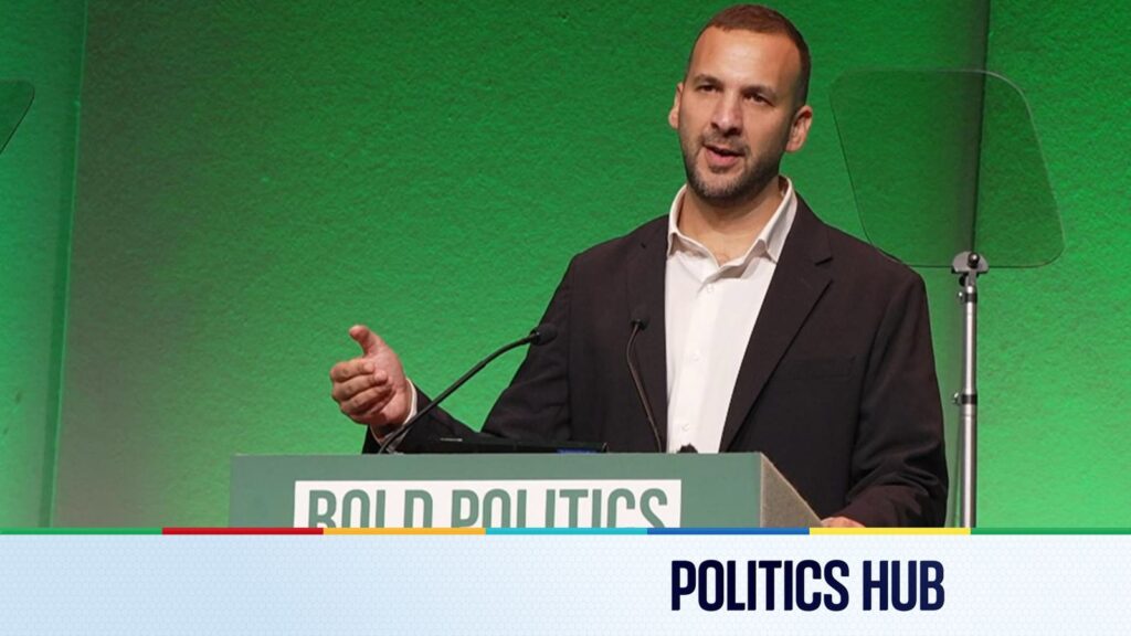 Politics latest: Green Party ‘not messing around’ and ‘ready to win’, says Zack Polanski | Politics News