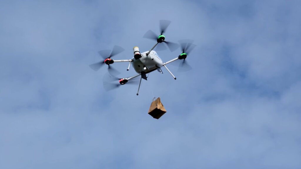 Food delivery drones could soon be roaming British skies | World News